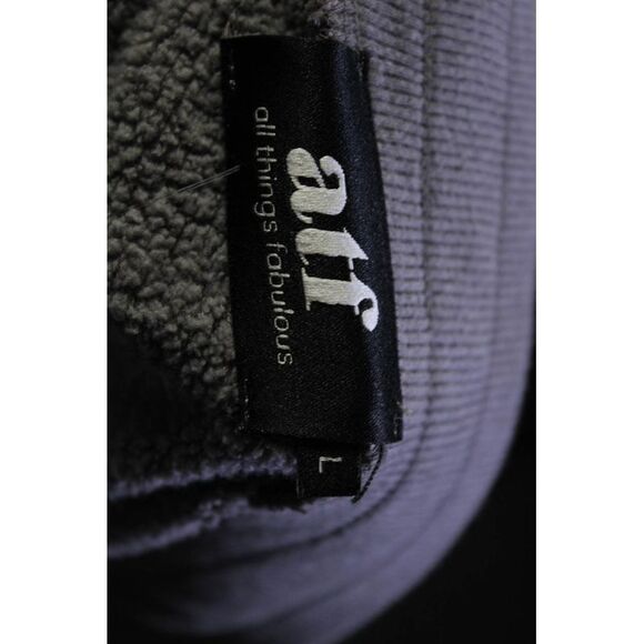 All Things Fabulous Womens  Drawstring Cropped Jogger Pants Brown Cotton Large - Picture 4 of 5